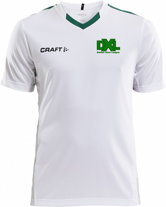 Craft - Dxl Playershirt Men/kids - Blanco & verde